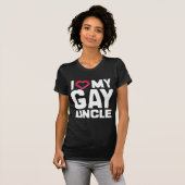 IK HOOP VAN MIJN GAY UNCLE -.png T-shirt (Voorkant volledig)