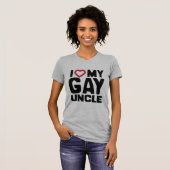 IK HOOP VAN MIJN GAY UNCLE - T-SHIRT (Voorkant volledig)