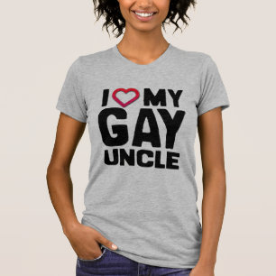 IK HOOP VAN MIJN GAY UNCLE - T-SHIRT