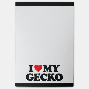 IK HOOP VAN MIJN GECKO POST-IT® NOTES