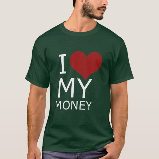 IK HOOP VAN MIJN GELD T-SHIRT (Voorkant)