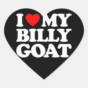 IK HOOP VAN MIJN GEWELDIGE GOAT HART STICKER