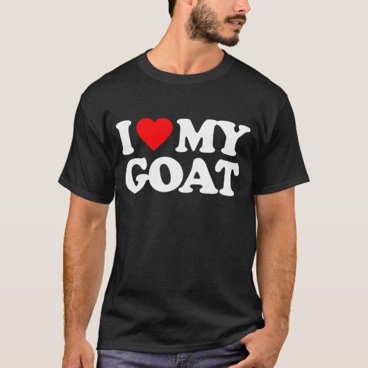 IK HOOP VAN MIJN GOAT T-SHIRT (Voorkant)
