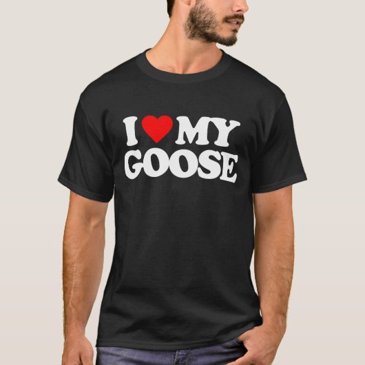 IK HOOP VAN MIJN GOOSE T-SHIRT (Voorkant)