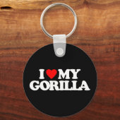 IK HOOP VAN MIJN GORILLA SLEUTELHANGER (Voorkant)