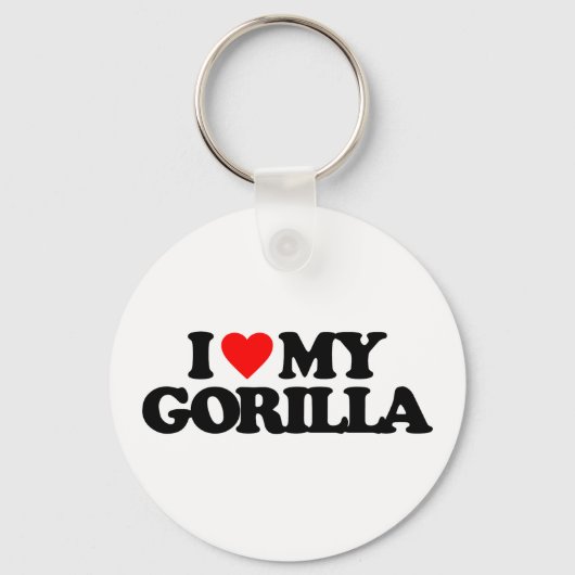IK HOOP VAN MIJN GORILLA SLEUTELHANGER (Voorkant)