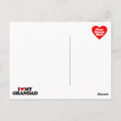 IK HOOP VAN MIJN GRANDAD BRIEFKAART (Achterkant)