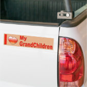 IK HOOP VAN MIJN GRANDCHILDREN BUMPERSTICKER (Op Truck)