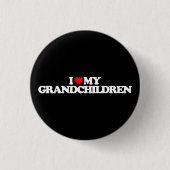 IK HOOP VAN MIJN GRANDCHILDREN RONDE BUTTON 3,2 CM (Voorkant)