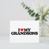 IK HOOP VAN MIJN GRANDSEN BRIEFKAART (Staand voorkant)