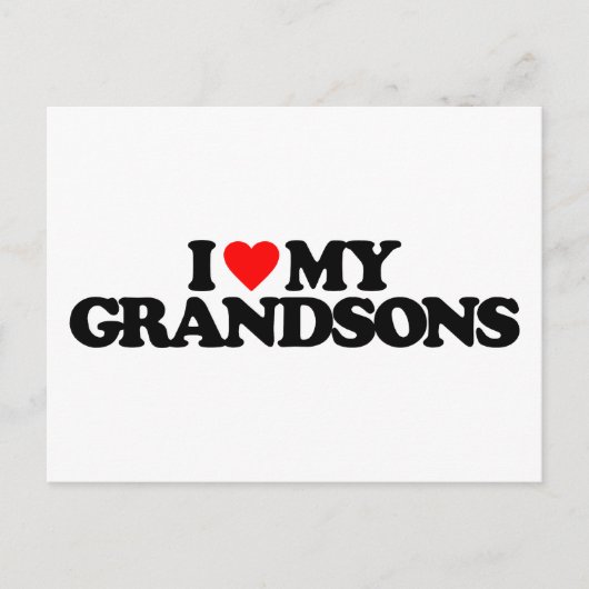 IK HOOP VAN MIJN GRANDSEN BRIEFKAART (Voorkant)