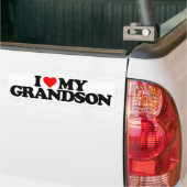 IK HOOP VAN MIJN GRANDSON BUMPERSTICKER (Op Truck)
