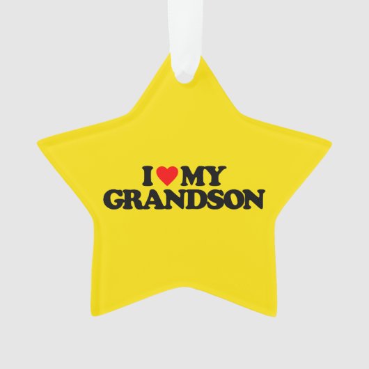 IK HOOP VAN MIJN GRANDSON ORNAMENT (voorkant)