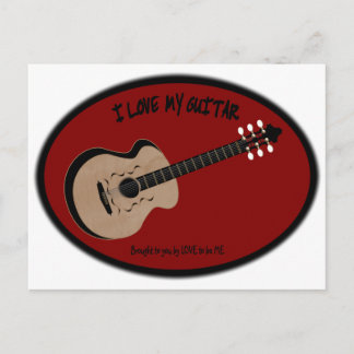 IK HOOP VAN MIJN GUITAR - LEEF ME OP BRIEFKAART