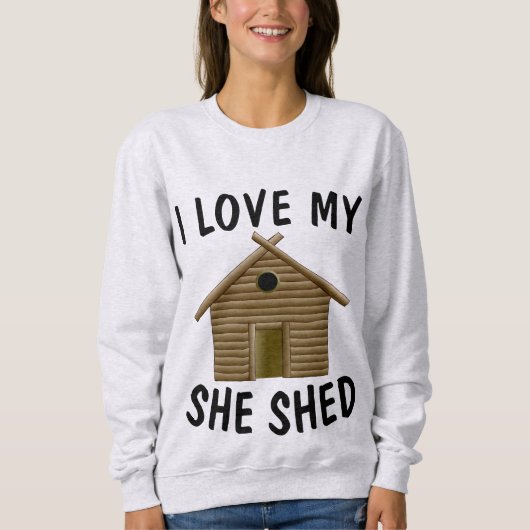 IK HOOP VAN MIJN HAE SHED Dames T-Shirts (Voorkant)