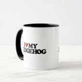 IK HOOP VAN MIJN HEDGEHOG MOK (Voorkant links)