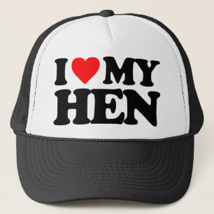 IK HOOP VAN MIJN HEN TRUCKER PET