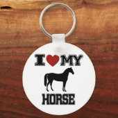 IK HOOP VAN MIJN HORSE SLEUTELHANGER (Voorkant)