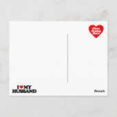 IK HOOP VAN MIJN HUSBAND BRIEFKAART (Achterkant)