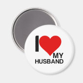 IK HOOP VAN MIJN HUSBAND MAGNEET (Voorkant / Achterkant)