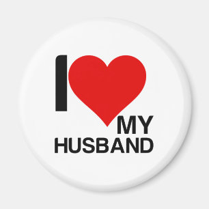 IK HOOP VAN MIJN HUSBAND MAGNEET