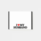 IK HOOP VAN MIJN HUSBAND POST-IT® NOTES (Voorkant)