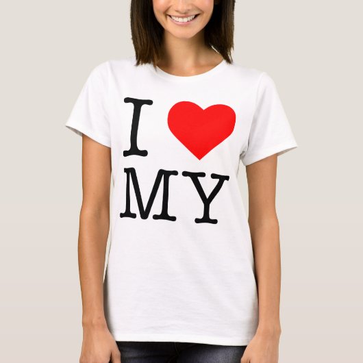 IK HOOP VAN MIJN I HEART MALAYSIA T-SHIRT (Voorkant)
