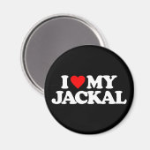 IK HOOP VAN MIJN JACKAL MAGNEET (Voorkant / Achterkant)