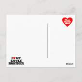 IK HOOP VAN MIJN KLEINE BROER BRIEFKAART (Achterkant)