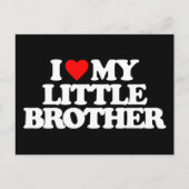 IK HOOP VAN MIJN KLEINE BROER BRIEFKAART (Voorkant)