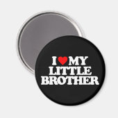 IK HOOP VAN MIJN KLEINE BROER MAGNEET (Voorkant / Achterkant)