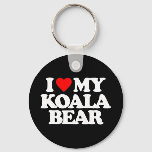 IK HOOP VAN MIJN KOALA-BEER SLEUTELHANGER