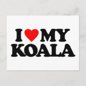 IK HOOP VAN MIJN KOALA BRIEFKAART (Voorkant)