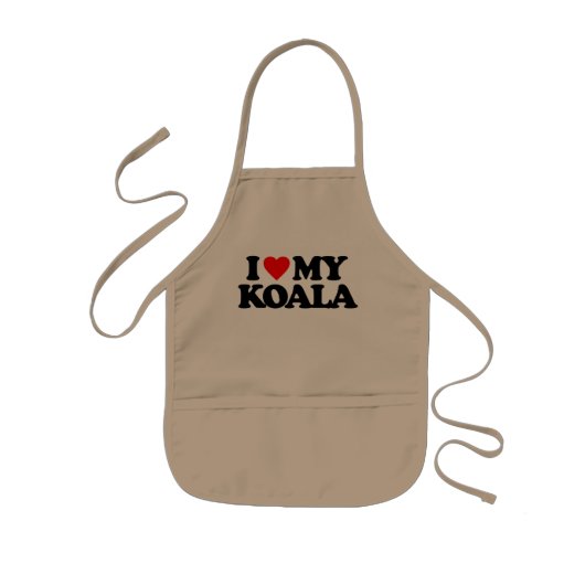 IK HOOP VAN MIJN KOALA KINDER SCHORT (Voorkant)