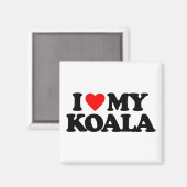 IK HOOP VAN MIJN KOALA MAGNEET (Voorkant / Achterkant)