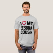 IK HOOP VAN MIJN LESBIAANSE COUSIN - T-SHIRT (Voorkant volledig)