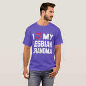 IK HOOP VAN MIJN LESBIAANSE GRANDMA - - T-SHIRT (Voorkant volledig)