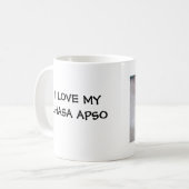 IK HOOP VAN MIJN LHASA APSO KOFFIEMOK (Voorkant links)