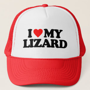 IK HOOP VAN MIJN LIZARD TRUCKER PET