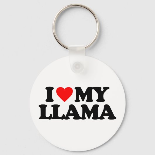 IK HOOP VAN MIJN LLAMA SLEUTELHANGER (Voorkant)