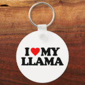 IK HOOP VAN MIJN LLAMA SLEUTELHANGER (Voorkant)