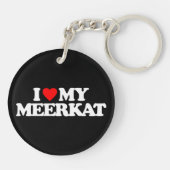 IK HOOP VAN MIJN MEERKAT SLEUTELHANGER (Achterkant)