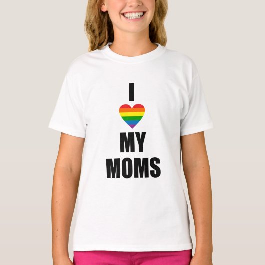 IK HOOP VAN MIJN MOMS T-shirt (Voorkant)