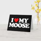 IK HOOP VAN MIJN MOOSE KAART (Gele Bloem)