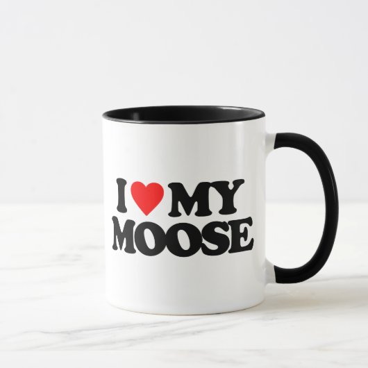 IK HOOP VAN MIJN MOOSE MOK (Rechts)