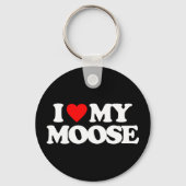 IK HOOP VAN MIJN MOOSE SLEUTELHANGER (Voorkant)