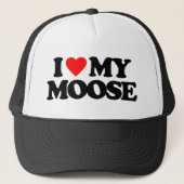 IK HOOP VAN MIJN MOOSE TRUCKER PET (Voorkant)
