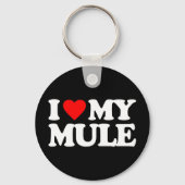 IK HOOP VAN MIJN MULE SLEUTELHANGER (Voorkant)