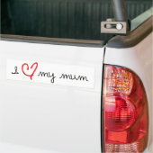 IK HOOP VAN MIJN MUM BUMPERSTICKER (Op Truck)