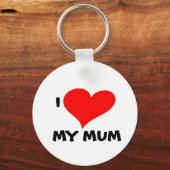 IK HOOP VAN MIJN MUM SLEUTELHANGER (Voorkant)